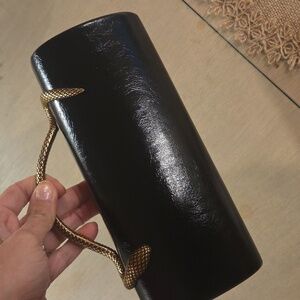 NWT Cylinder Snake Evening Clutch
